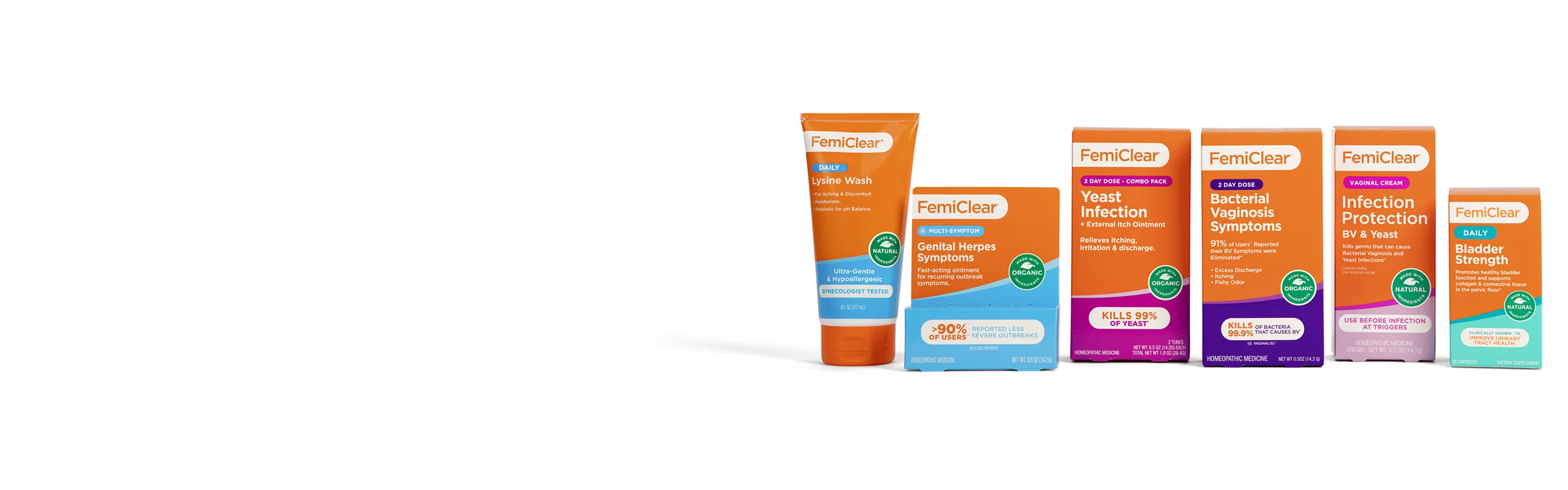 Natural Relief, Total Confidence